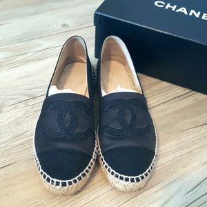 🚫SOLD Chanel Satin Espadrilles